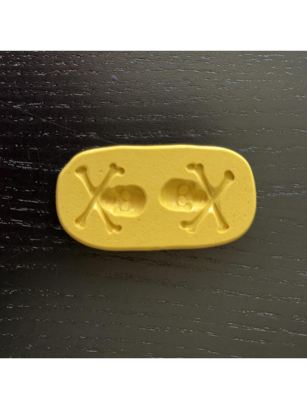 Yellow Skull and Crossbones Soap Bar